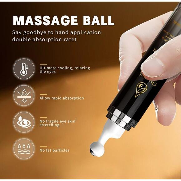 Caffiene eye cream, under eye cream for dark circles and puffiness serium 20ML - Picture 6 of 7